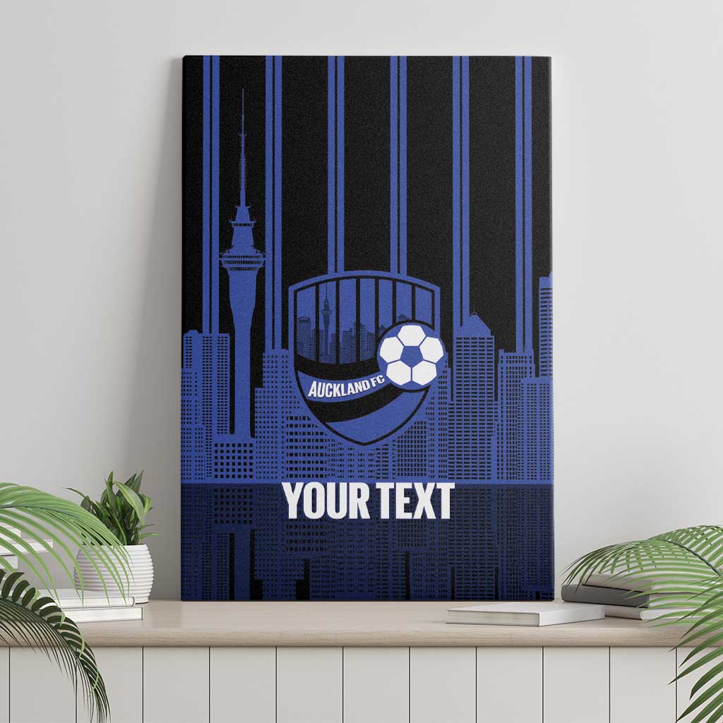 New Zealand Auckland Football Custom Canvas Wall Art Go City of Sails Est 2025