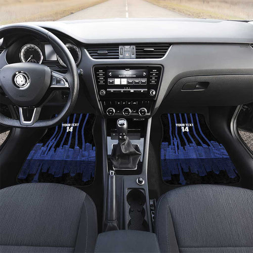 New Zealand Auckland Football Custom Car Mats Go City of Sails Est 2025