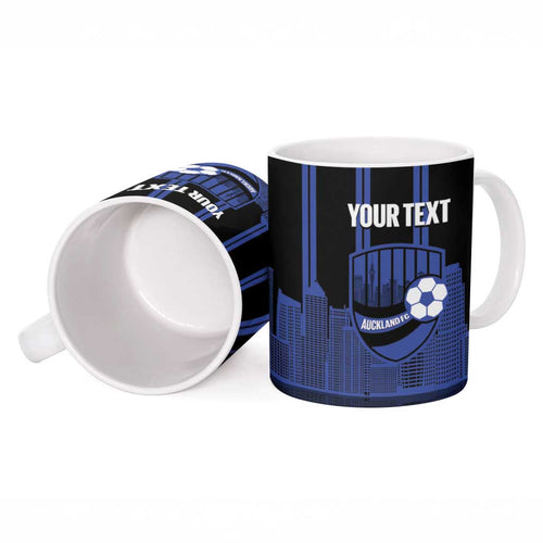 New Zealand Auckland Football Custom Ceramic Mug Go City of Sails Est 2025