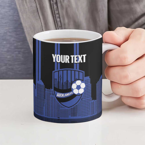 New Zealand Auckland Football Custom Ceramic Mug Go City of Sails Est 2025