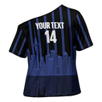 New Zealand Auckland Football Custom Cross Shoulder Shirt Go City of Sails Est 2025