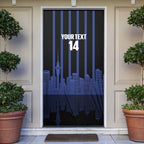 New Zealand Auckland Football Custom Door Cover Go City of Sails Est 2025