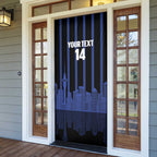 New Zealand Auckland Football Custom Door Cover Go City of Sails Est 2025