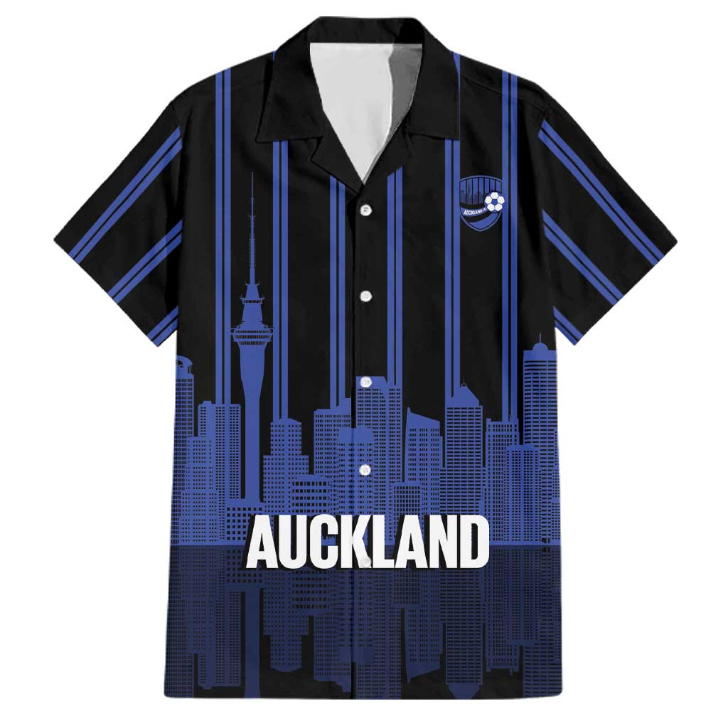 New Zealand Auckland Football Custom Family Matching Summer Maxi Dress and Hawaiian Shirt Go City of Sails Est 2025