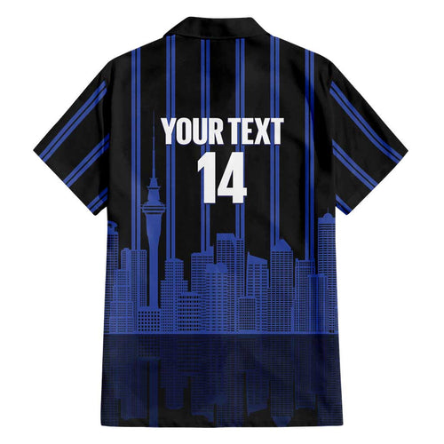 New Zealand Auckland Football Custom Family Matching Summer Maxi Dress and Hawaiian Shirt Go City of Sails Est 2025