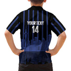 New Zealand Auckland Football Custom Family Matching Tank Maxi Dress and Hawaiian Shirt Go City of Sails Est 2025