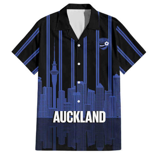 New Zealand Auckland Football Custom Family Matching Tank Maxi Dress and Hawaiian Shirt Go City of Sails Est 2025