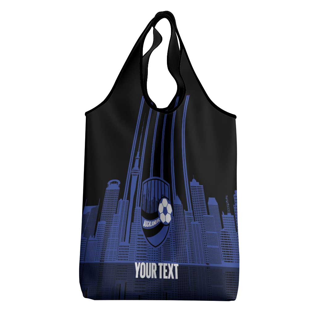 New Zealand Auckland Football Custom Grocery Bag Go City of Sails Est 2025
