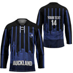 New Zealand Auckland Football Custom Hockey Jersey Go City of Sails Est 2025