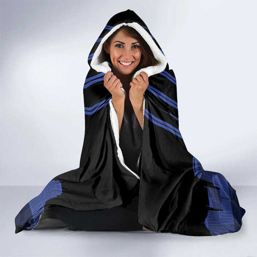 New Zealand Auckland Football Custom Hooded Blanket Go City of Sails Est 2025