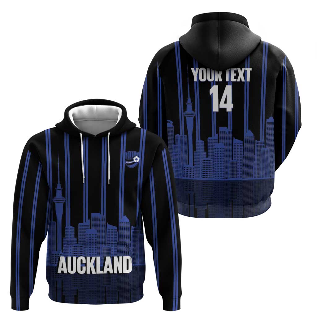 New Zealand Auckland Football Custom Hoodie Go City of Sails Est 2025