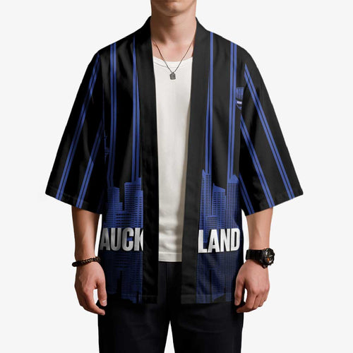 New Zealand Auckland Football Custom Kimono Go City of Sails Est 2025