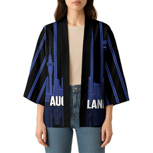 New Zealand Auckland Football Custom Kimono Go City of Sails Est 2025