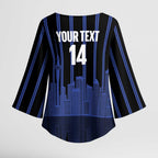 New Zealand Auckland Football Custom Kimono Sleeve Blouse Go City of Sails Est 2025