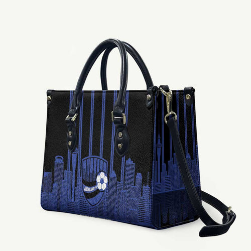 New Zealand Auckland Football Custom Leather Bag Go City of Sails Est 2025