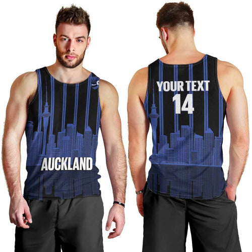 New Zealand Auckland Football Custom Men Tank Top Go City of Sails Est 2025