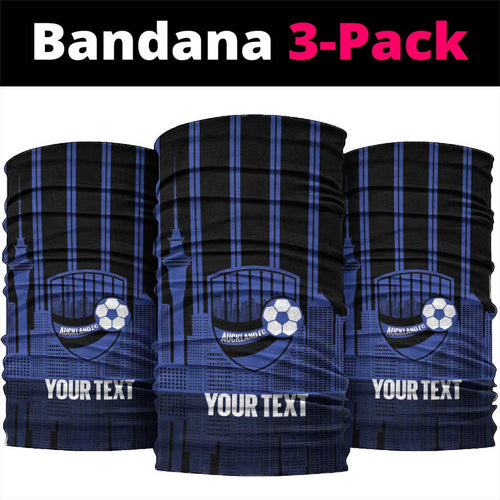 New Zealand Auckland Football Custom Neck Gaiter Go City of Sails Est 2025