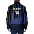 New Zealand Auckland Football Custom Padded Jacket Go City of Sails Est 2025