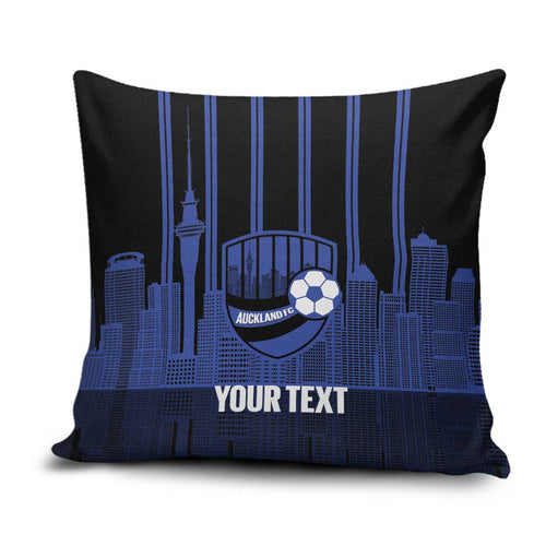 New Zealand Auckland Football Custom Pillow Cover Go City of Sails Est 2025