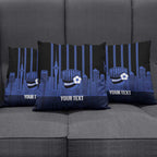 New Zealand Auckland Football Custom Pillow Cover Go City of Sails Est 2025