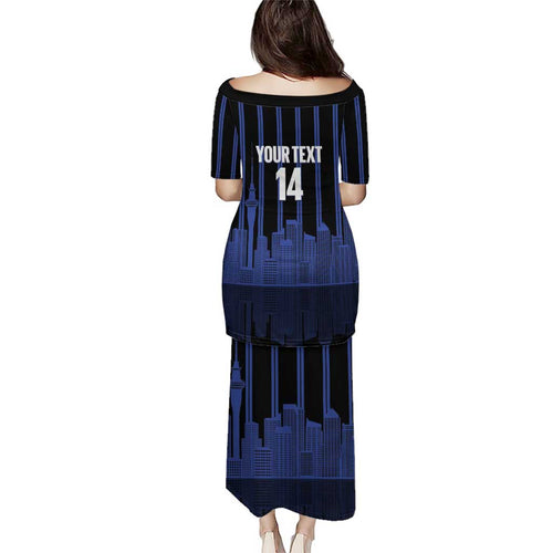 New Zealand Auckland Football Custom Puletasi Go City of Sails Est 2025