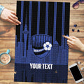 New Zealand Auckland Football Custom Puzzle Go City of Sails Est 2025
