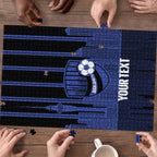 New Zealand Auckland Football Custom Puzzle Go City of Sails Est 2025