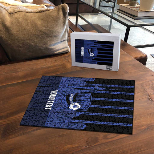 New Zealand Auckland Football Custom Puzzle Go City of Sails Est 2025