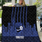 New Zealand Auckland Football Custom Quilt Go City of Sails Est 2025