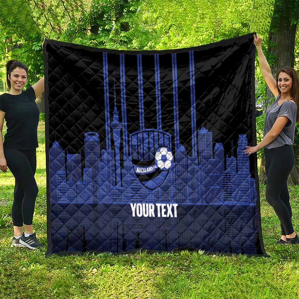 New Zealand Auckland Football Custom Quilt Go City of Sails Est 2025