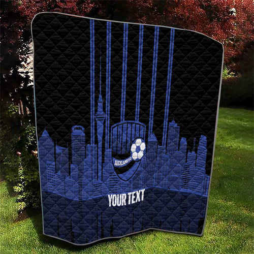 New Zealand Auckland Football Custom Quilt Go City of Sails Est 2025