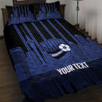 New Zealand Auckland Football Custom Quilt Bed Set Go City of Sails Est 2025