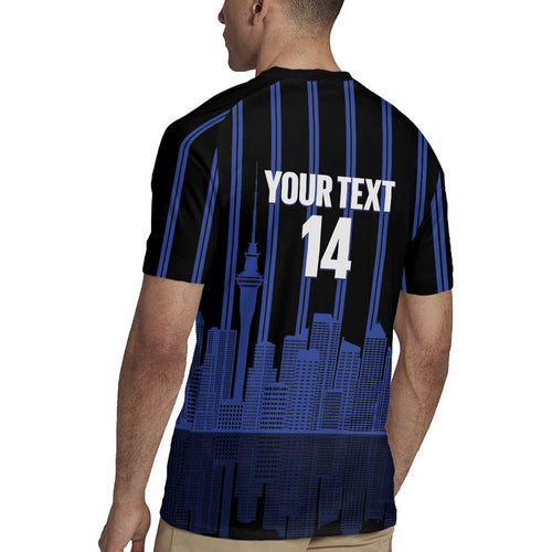 New Zealand Auckland Football Custom Rugby Jersey Go City of Sails Est 2025