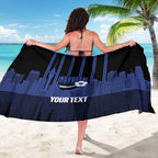 New Zealand Auckland Football Custom Sarong Go City of Sails Est 2025