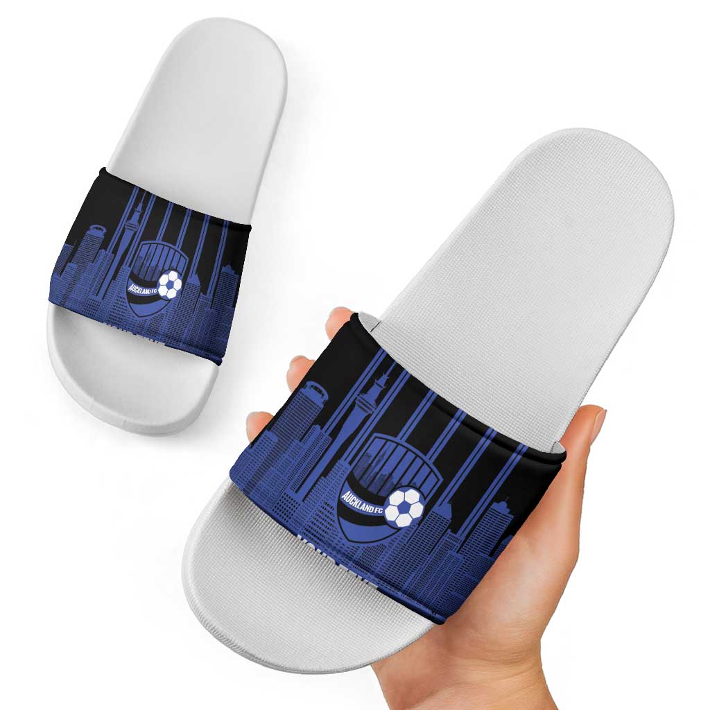 New Zealand Auckland Football Custom Slide Sandals Go City of Sails Est 2025