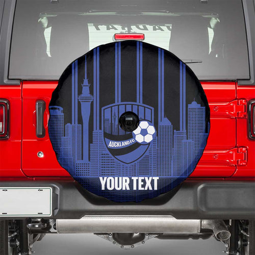 New Zealand Auckland Football Custom Spare Tire Cover Go City of Sails Est 2025
