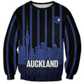 New Zealand Auckland Football Custom Sweatshirt Go City of Sails Est 2025