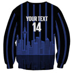 New Zealand Auckland Football Custom Sweatshirt Go City of Sails Est 2025
