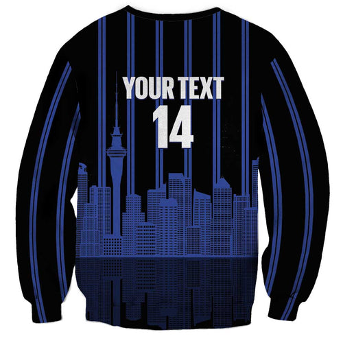 New Zealand Auckland Football Custom Sweatshirt Go City of Sails Est 2025