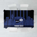New Zealand Auckland Football Custom Tablecloth Go City of Sails Est 2025