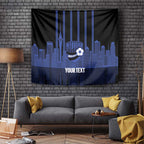New Zealand Auckland Football Custom Tapestry Go City of Sails Est 2025