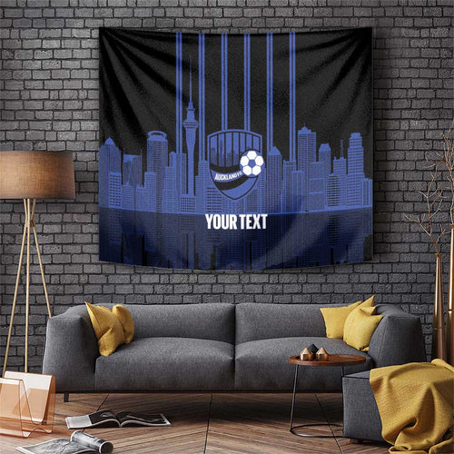 New Zealand Auckland Football Custom Tapestry Go City of Sails Est 2025