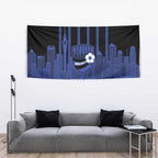 New Zealand Auckland Football Custom Tapestry Go City of Sails Est 2025
