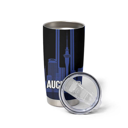 New Zealand Auckland Football Custom Tumbler Cup Go City of Sails Est 2025