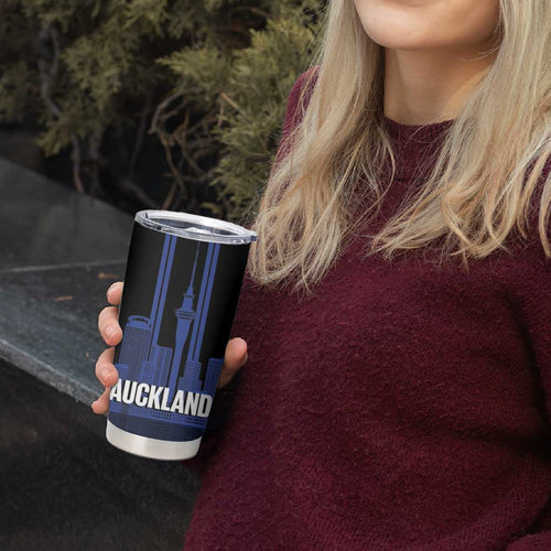 New Zealand Auckland Football Custom Tumbler Cup Go City of Sails Est 2025