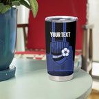New Zealand Auckland Football Custom Tumbler Cup Go City of Sails Est 2025