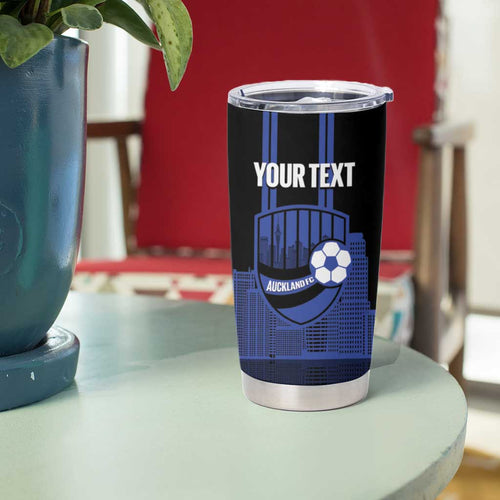 New Zealand Auckland Football Custom Tumbler Cup Go City of Sails Est 2025