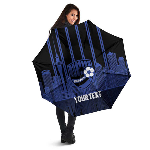 New Zealand Auckland Football Custom Umbrella Go City of Sails Est 2025