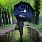 New Zealand Auckland Football Custom Umbrella Go City of Sails Est 2025