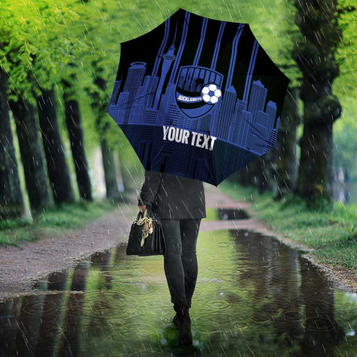 New Zealand Auckland Football Custom Umbrella Go City of Sails Est 2025